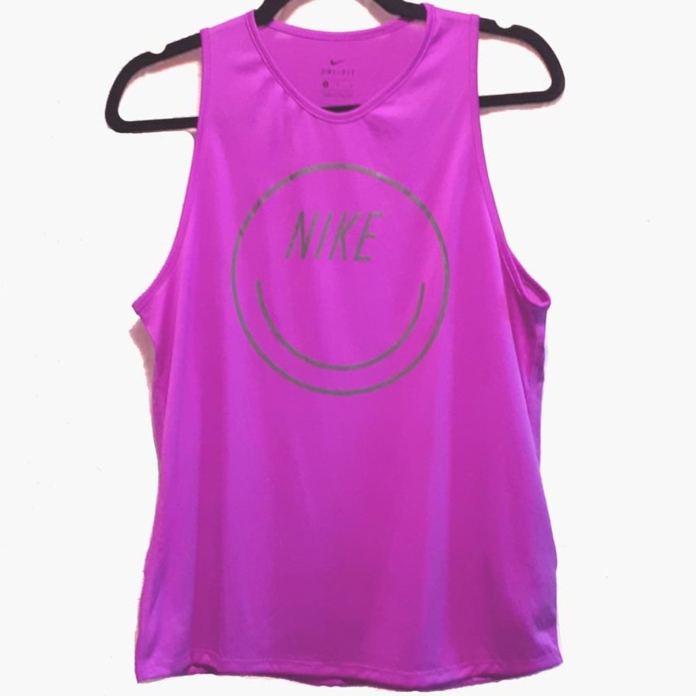 Nike Dri-Fit purple tank top size medium